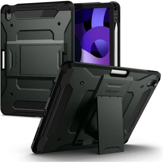 Spigen iPad Air 10.9" (2022/2020) Tough Armor Pro Military Green