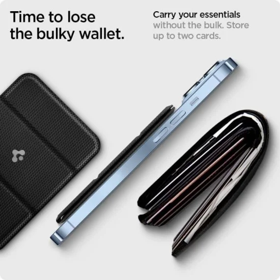 Spigen MagSafe Card Holder Smart Fold Wallet MagFit - Black