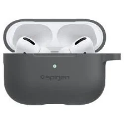 Spigen Cover SPIGEN SILICONE FIT AIRPODS PRO - CHARCOAL