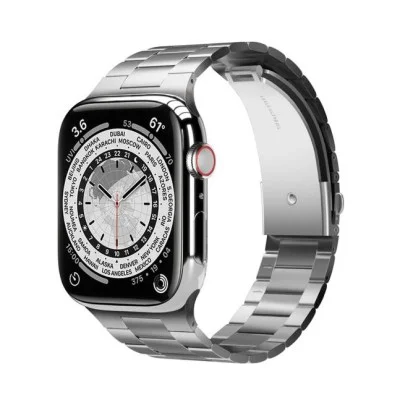 Apple Watch Strap 42/44/45 Metal Band Elago - Silver