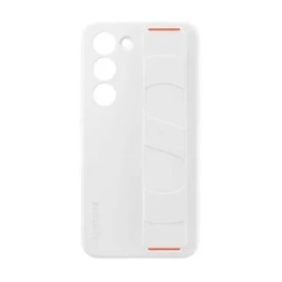 Cover Samsung S23 Silicone Grip Case - White