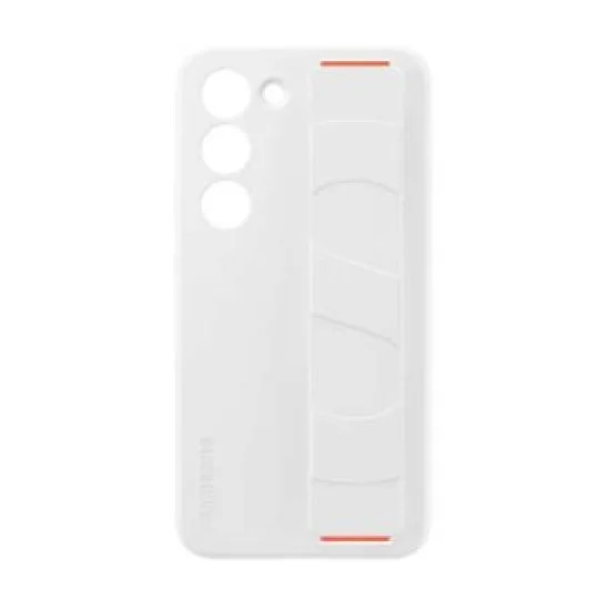 Cover Samsung S23 Silicone Grip Case - White