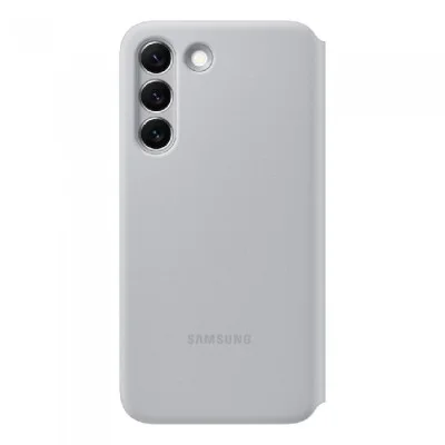 Cover Samsung S22 Smart Led View - Light Gray