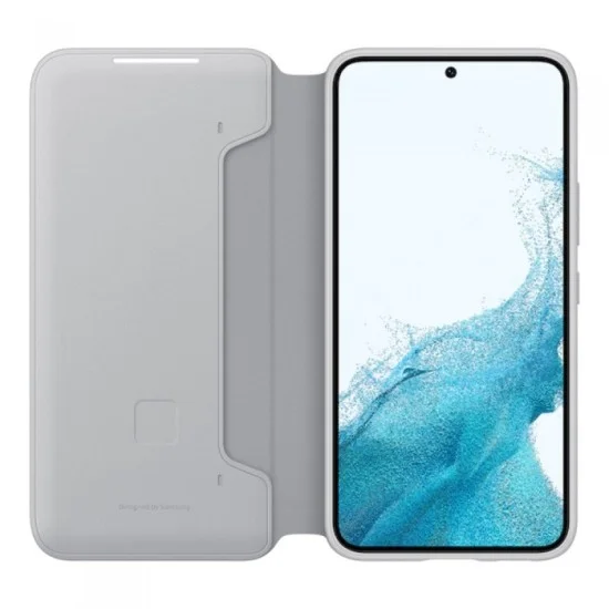 Cover Samsung S22 Smart Led View - Light Gray