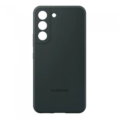 Cover Samsung S22 Rainbow Silicone - Forest Green