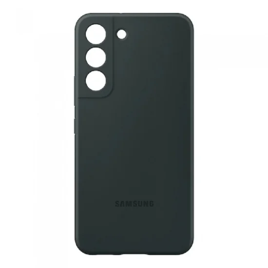 Cover Samsung S22 Rainbow Silicone - Forest Green
