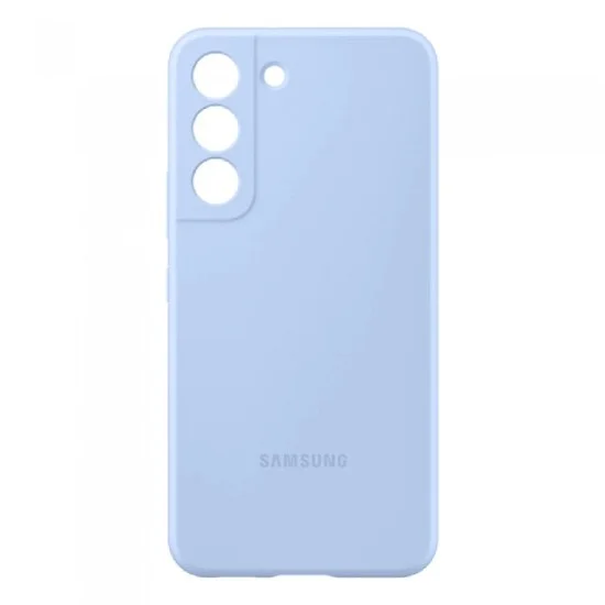 Cover Samsung S22 Rainbow Silicone - Artic Blue