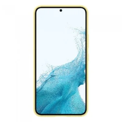 Cover Samsung S22 Rainbow Silicone - Butter Yellow