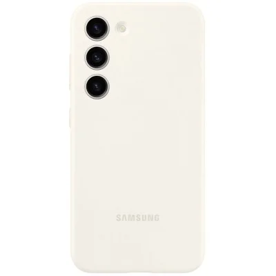 Cover Samsung S23 PLUS Silicone Case - Cream
