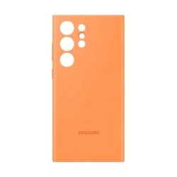 Cover Samsung S23 ULTRA Silicone Case - Orange