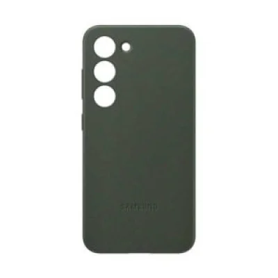 Cover Samsung S23 PLUS Leather Case - Green
