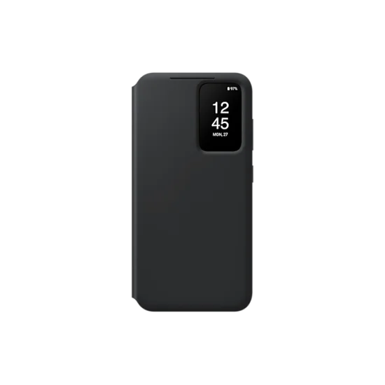 Cover Samsung S23 Smart View Wallet Case - Black