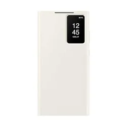 SAMSUNG Galaxy S23 ULTRA Smart View Wallet Case - Cream