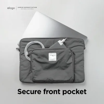 Elago Laptop 15" - 16" Pocket Sleeve - Dark grey