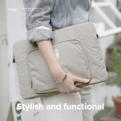 Elago Laptop 15" - 16" Pocket Sleeve - Stone