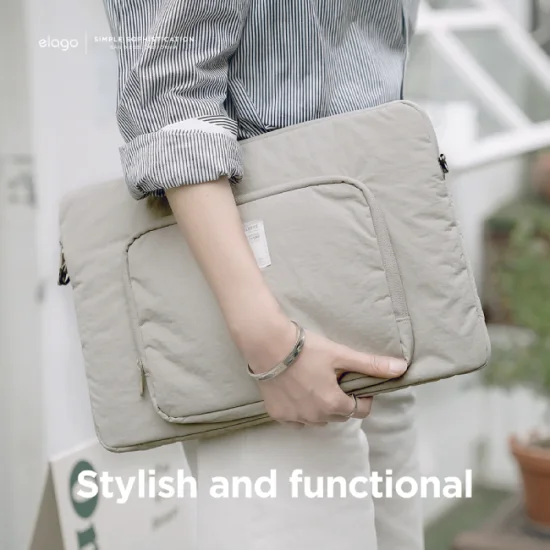 Elago Laptop 15" - 16" Pocket Sleeve - Stone