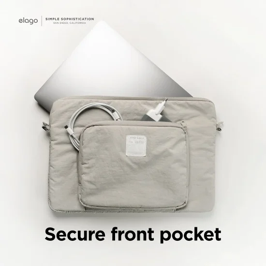 Elago Laptop 15" - 16" Pocket Sleeve - Stone