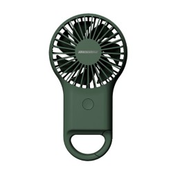 Frozen I 3-Speed Rechargeable Handheld Mini Fan– Green