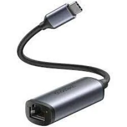 CHOETECH USB C To Gigabit Ethernet Adapter 2.5G Type C To RJ45 LAN Network Adapter Connector