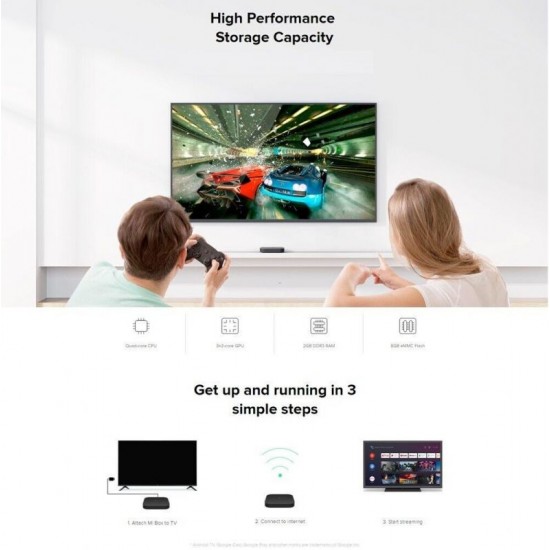 Buy Xiaomi TV Box S 2nd Gen 4K Ultra HD Streaming Device in Kuwait