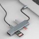 Rockrose - 6-Port Aluminum USB-C Hub - 60W