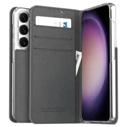 Cover Samsung S23 Ultra Mustang Dairy Wallet Araree - Charcoal Grey