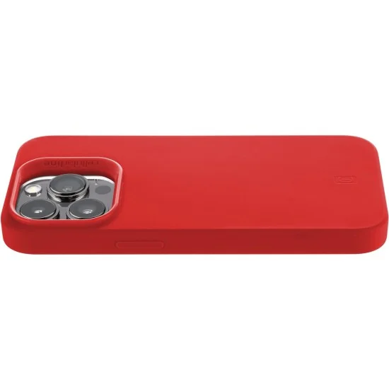 Cover Iphone 14 Pro Max Silicone Cellularline - Red