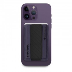 SkinArma Kado Mag-Charge Card Holder With Grip Stand - Purple