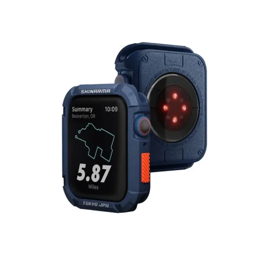 SkinArma Kurono Case for Apple Watch 44/45 mm - Blue