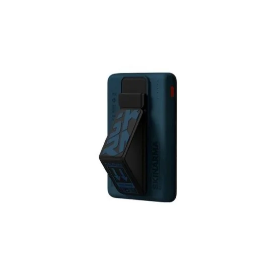 SKINARMA MAGNETIC POWERBANK 5000 MAH 20W USB-C PD WITH SMART GRIP STAND - Blue