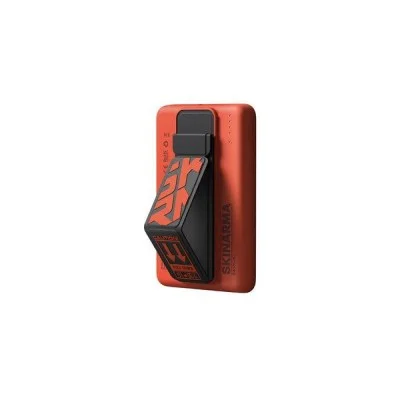 SKINARMA MAGNETIC POWERBANK 5000 MAH 20W USB-C PD WITH SMART GRIP STAND - Orange