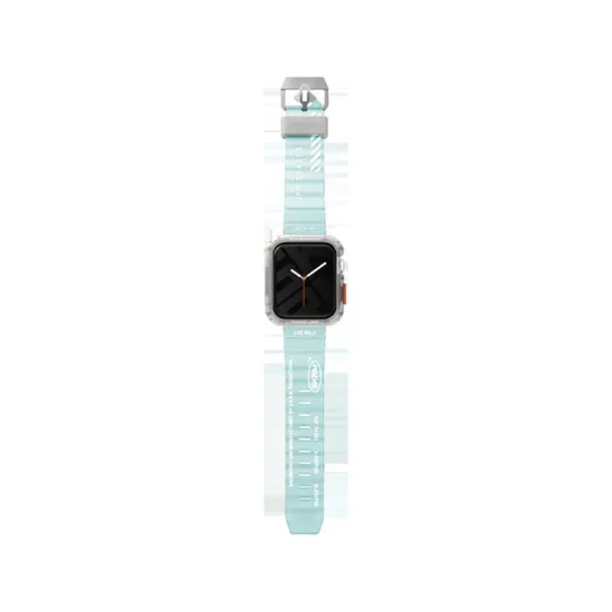SkinArma Shokku Watch Strap for Apple Watch 49/45/44/42mm - Light Blue