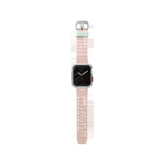 SkinArma Shokku Watch Strap for Apple Watch 49/45/44/42mm - Light Pink
