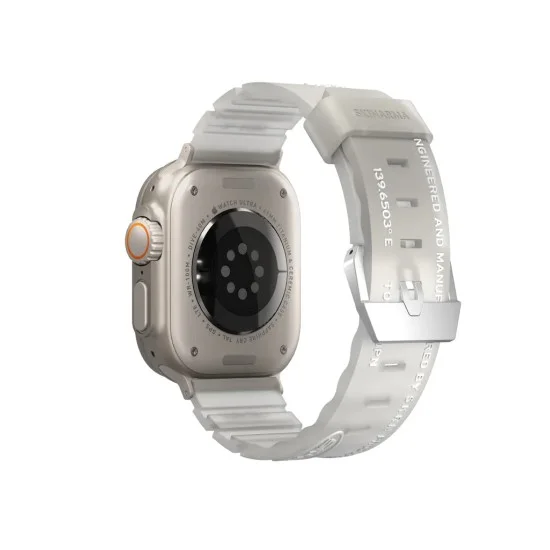 Apple Watch Strap 49/45/44 Mm Shokku Skinarma - Frost