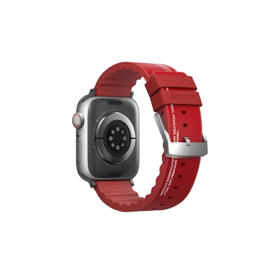 Apple Watch Strap 45/44/42 Mm Skinarma Taihi Sora - Red