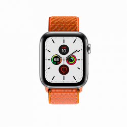 روكروز - حزام ساعة نايلون مقاس 42/44 ملم   - برتقالي