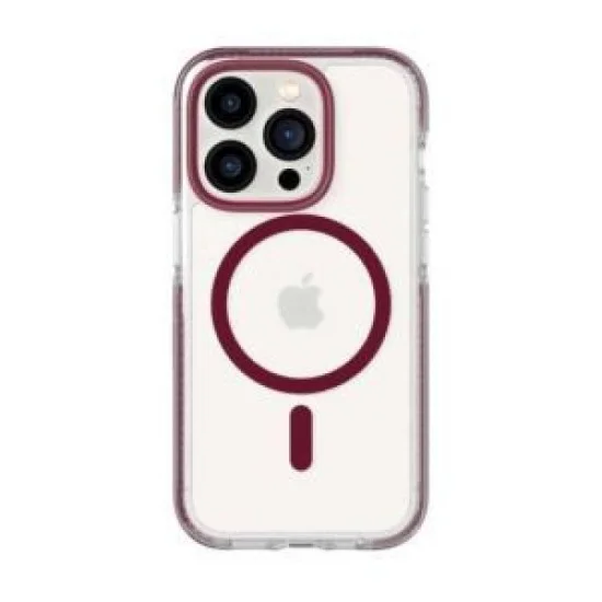 Cover Iphone 14 Pro Magsafe Crystal Tech21 - Burgundy