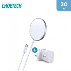 تشويتك محول الطاقة + شاحن لاسلكي مغناطيسي 20 واط USB-C PD