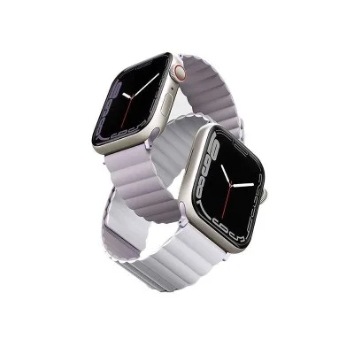 Uniq Revix Reversible Strap for Apple Watch 42/44/45mm - Lilac / White