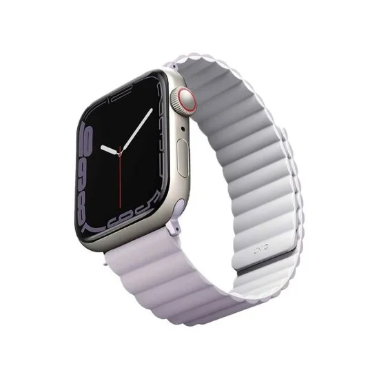 Uniq Revix Reversible Strap for Apple Watch 42/44/45mm - Lilac / White