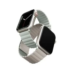 Uniq Revix Reversible Strap for Apple Watch 42/44/45mm - Sage / Beige