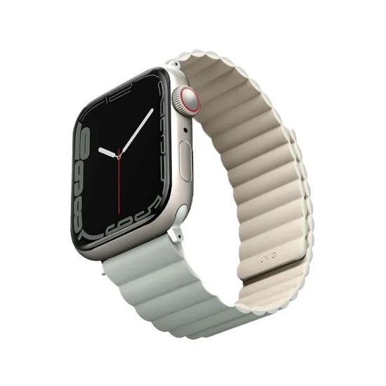 Uniq Revix Reversible Strap for Apple Watch 42/44/45mm - Sage / Beige