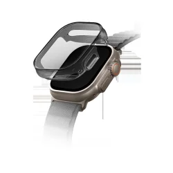Uniq Valencia Watch Case for Apple Watch Ultra 49mm - Smoked Tinted Grey