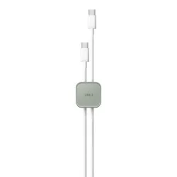 UNIQ POD ADHESIVE CABLE ORGANIZERS 8-IN-1 PACK - MIST GREEN (GREEN)