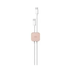 UNIQ POD ADHESIVE CABLE ORGANIZERS 8-IN-1 PACK - BLUSH (PINK)