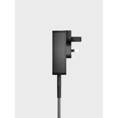 UNIQ VERSA SLIM USB-C PD 18W WALL CHARGER WITH USB C CABLE (UK) &ndash; CHARCOAL (BLACK)