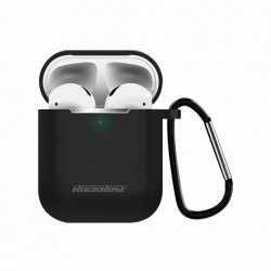 Rockrose Veil II Silicone Protective Case for AirPods 2 – Black