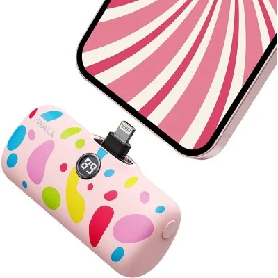 iWalk mini portable charger with (LED) screen, 4800 mAh