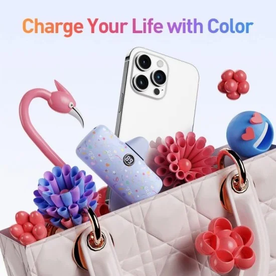 iWalk mini portable charger with (LED) screen, 4800 mAh