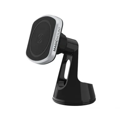Scosche MagicMount Pro 2, Universal Magsafe/Magnetic Suction Cup Mount for Car